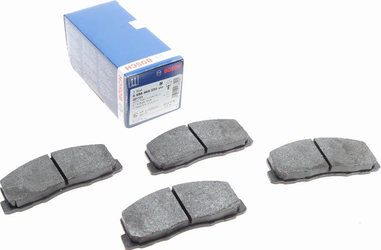 BOSCH 0 986 469 550Brake Pad Set, disc brake