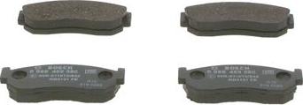 BOSCH 0 986 469 580Brake Pad Set, disc brake