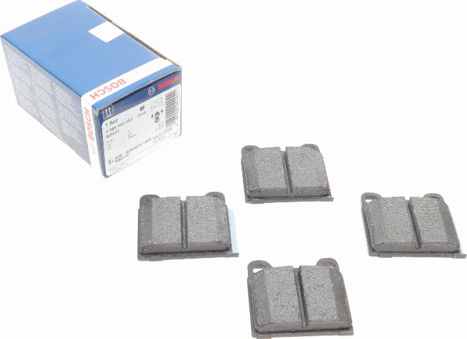 BOSCH 0 986 462 282Brake Pad Set, disc brake