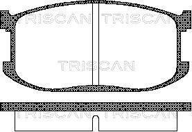Akebono A-93KBrake Pad Set, disc brake